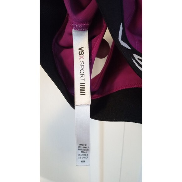 Victoria's Sport purple "like a boss" sports bra - Picture 3 of 3